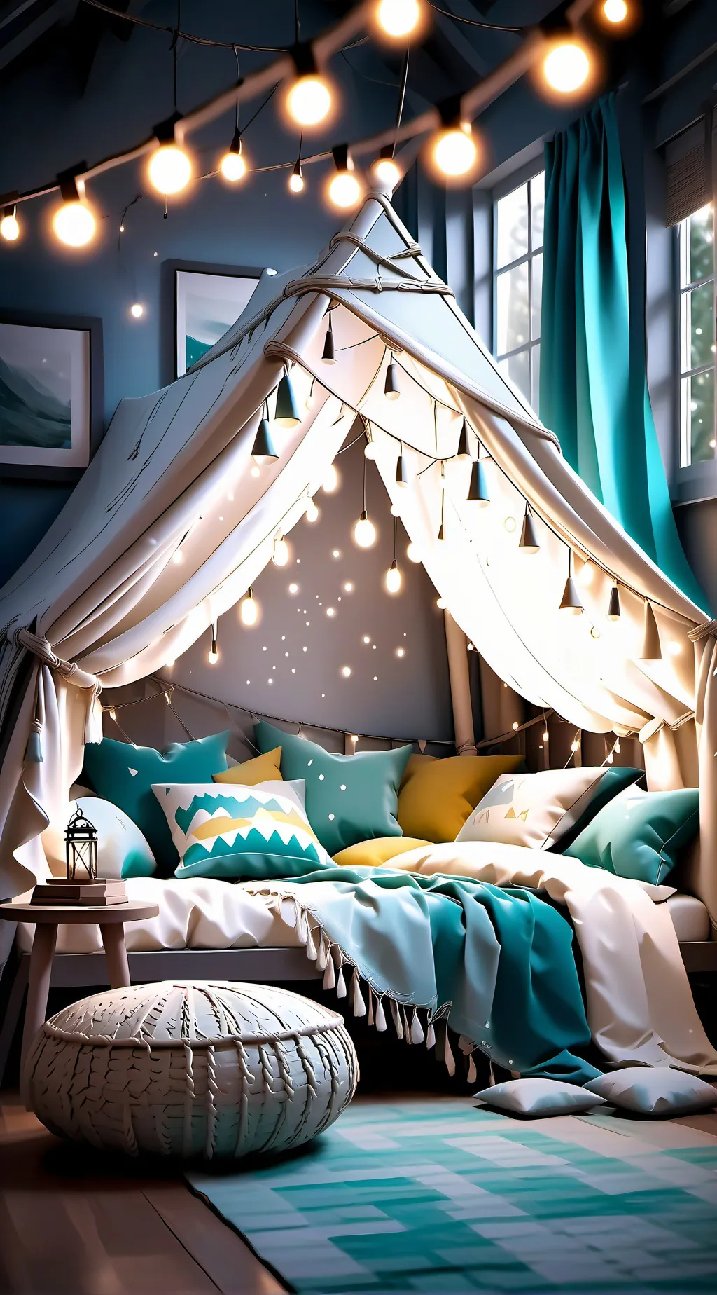 ai character: DW SLEEPOVER background