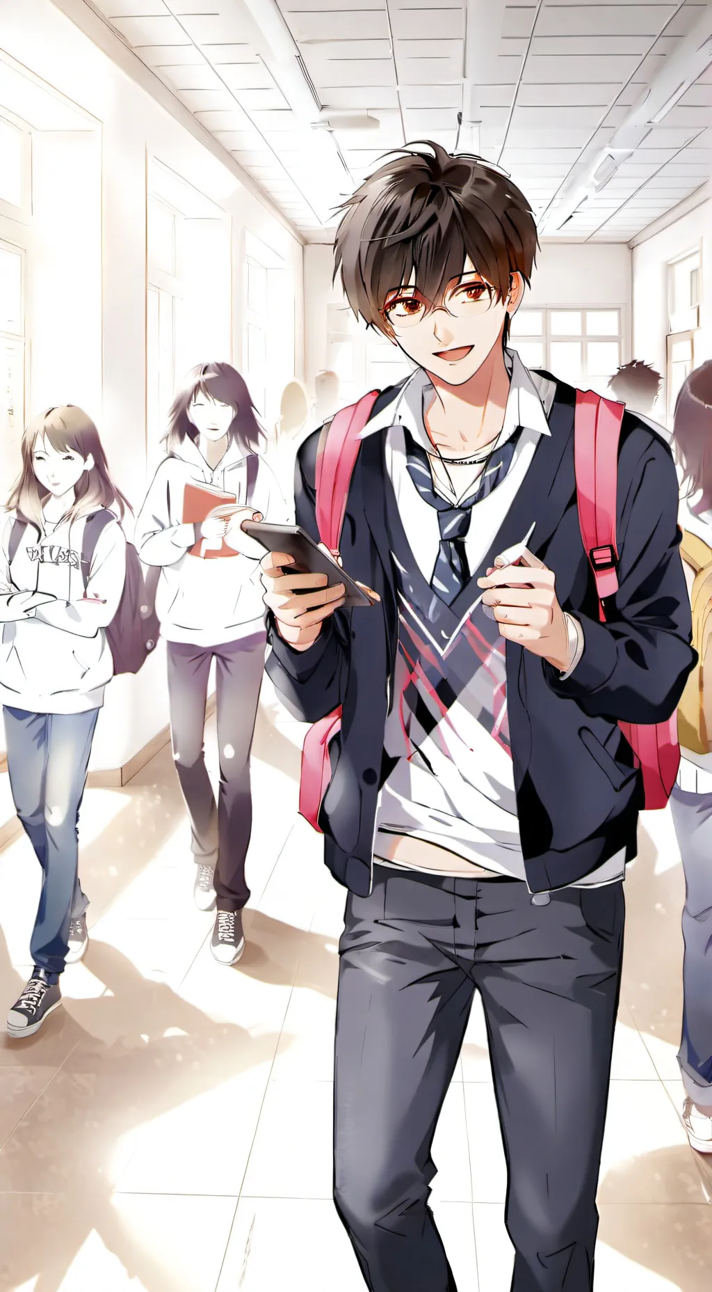 ai character: mha lie background