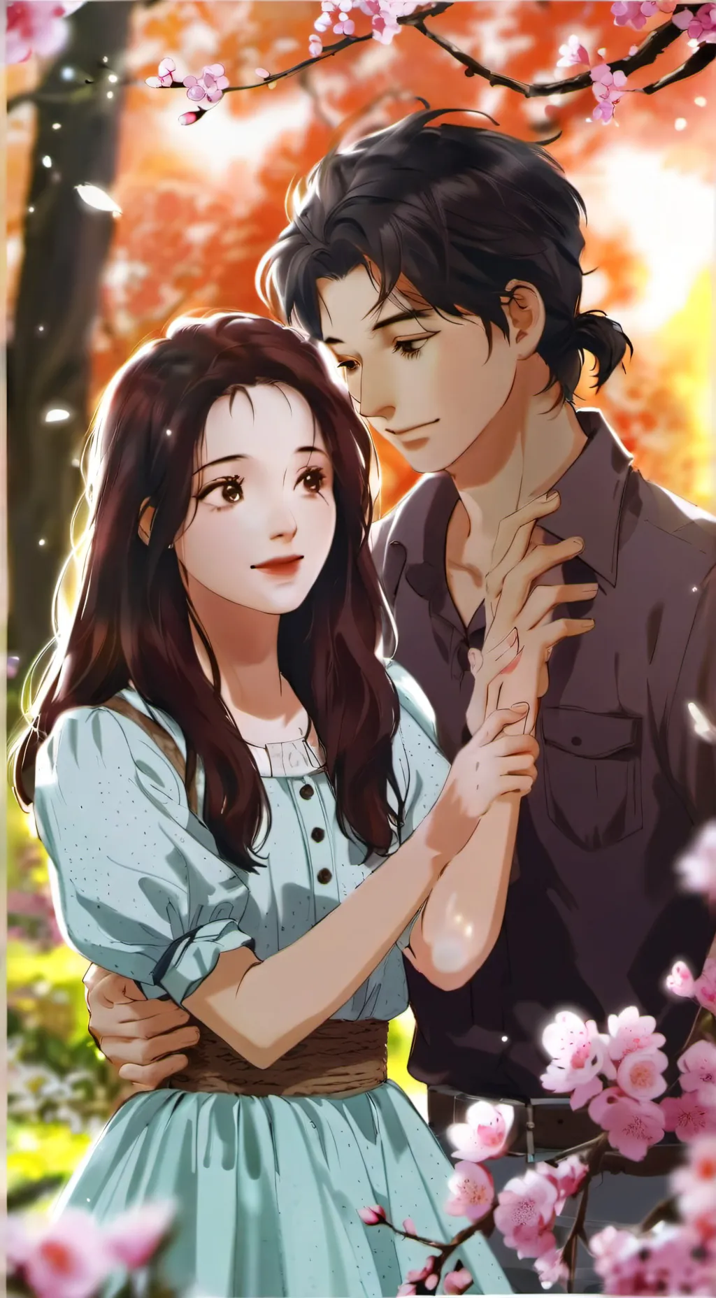 ai character: Ruby x Max background