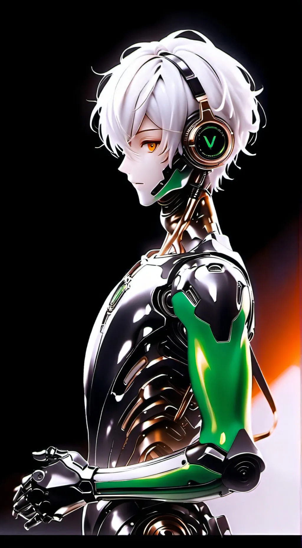 ai character: vee(dandys world) background