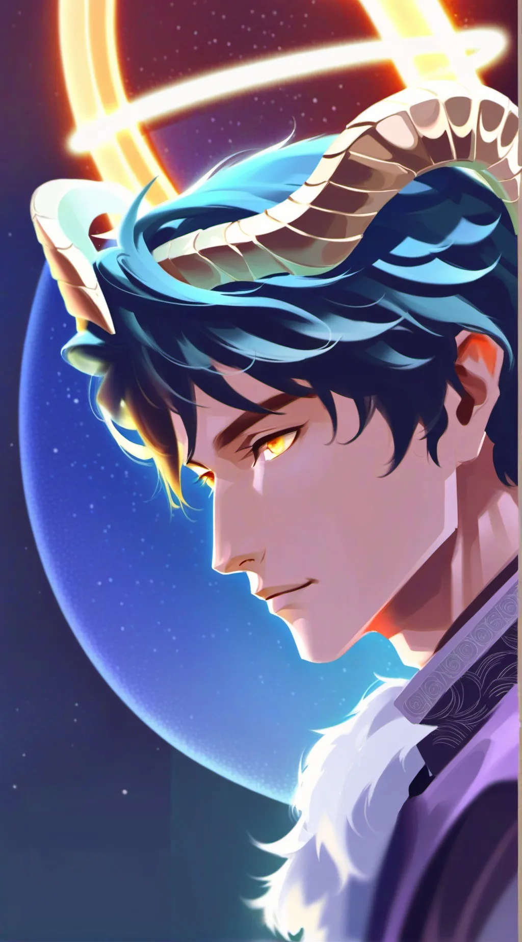 ai character: Wolly background