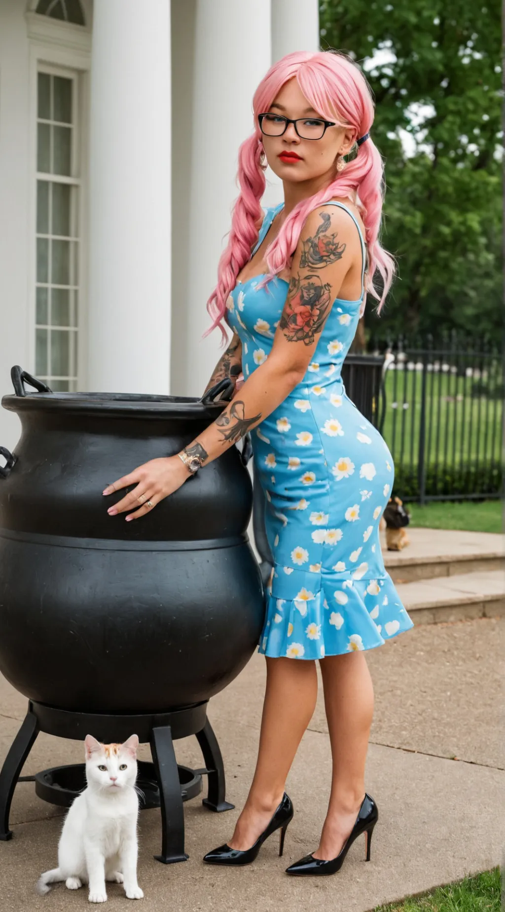 ai character: Government Meals background