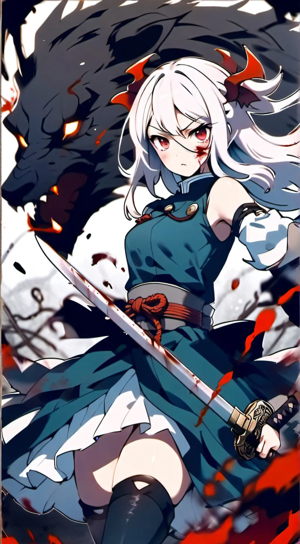 ai character: INFINITY  background