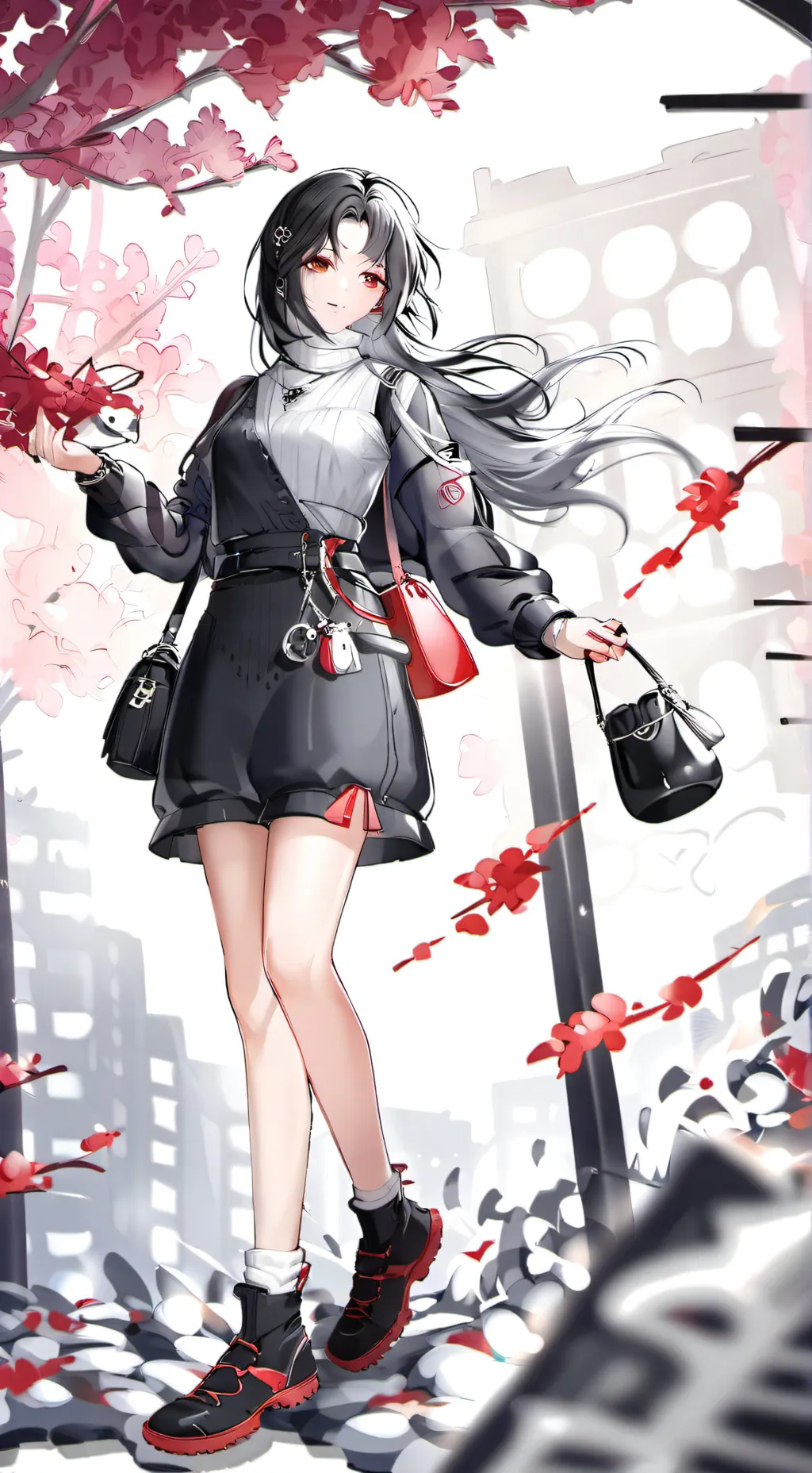 ai character: Melania background