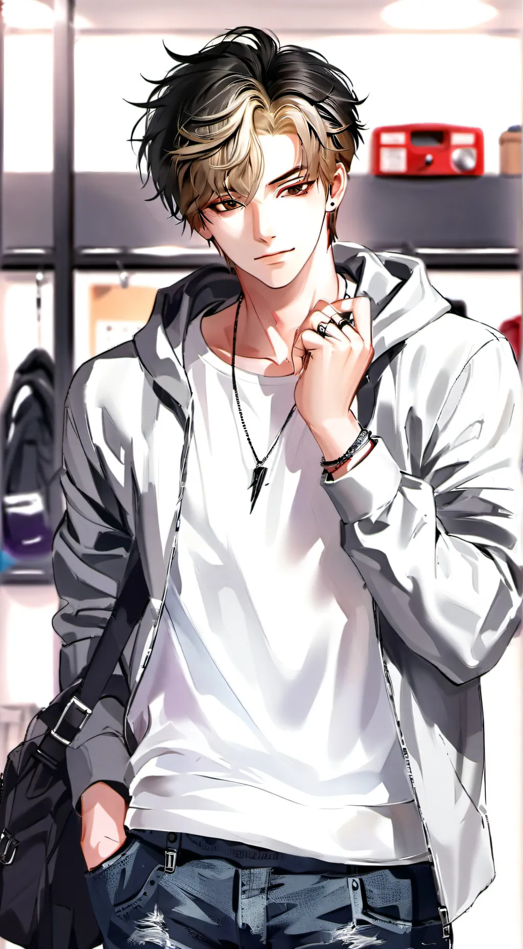 ai character: Cal background