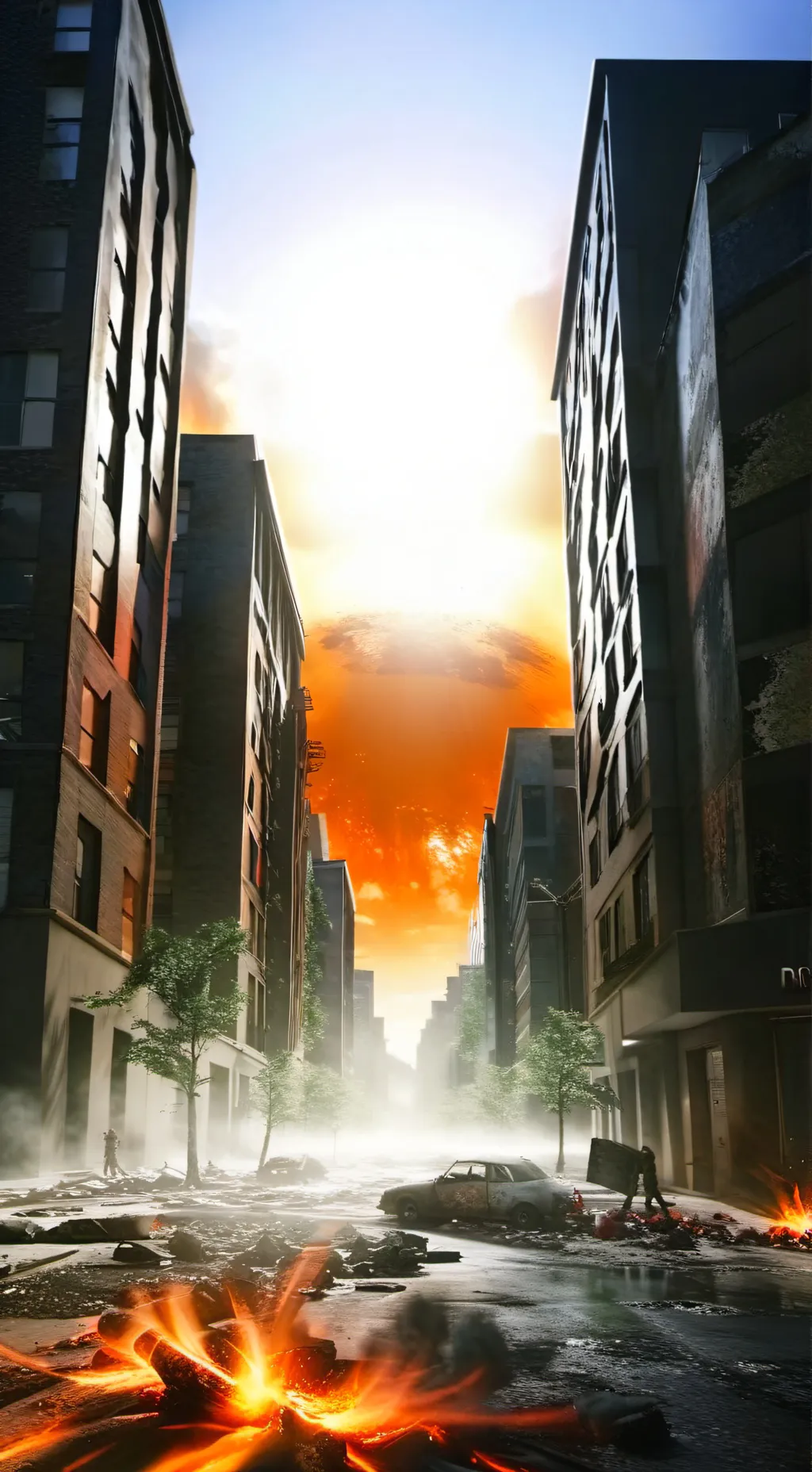 ai character: END OF DW background