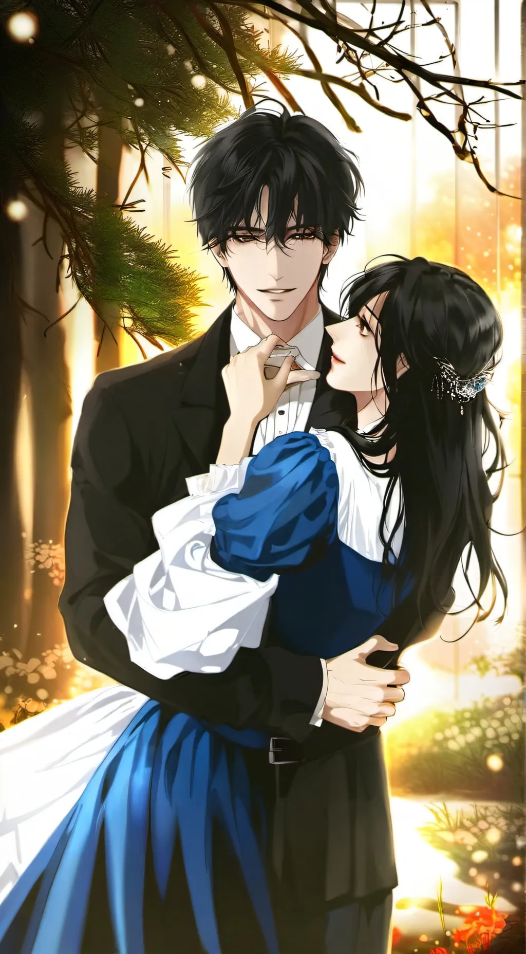 ai character: dia suamiku alex background