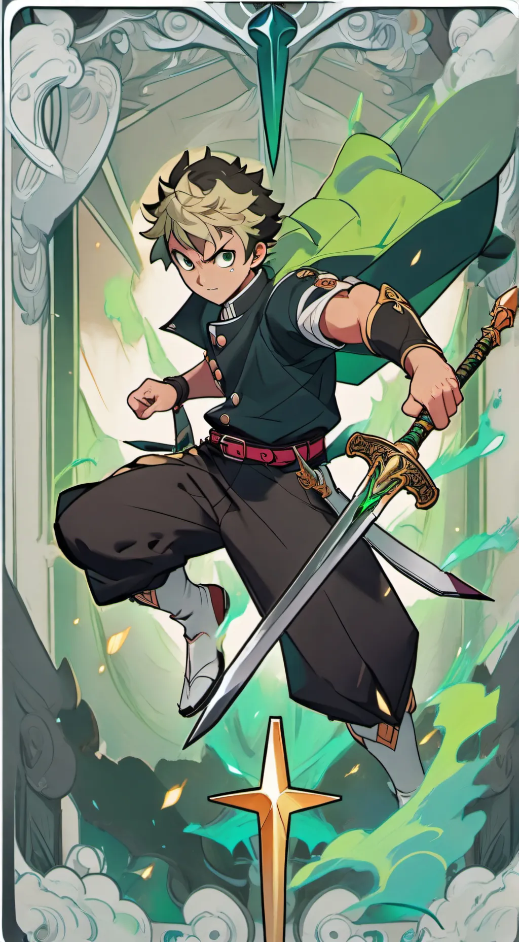 ai character: black clover background