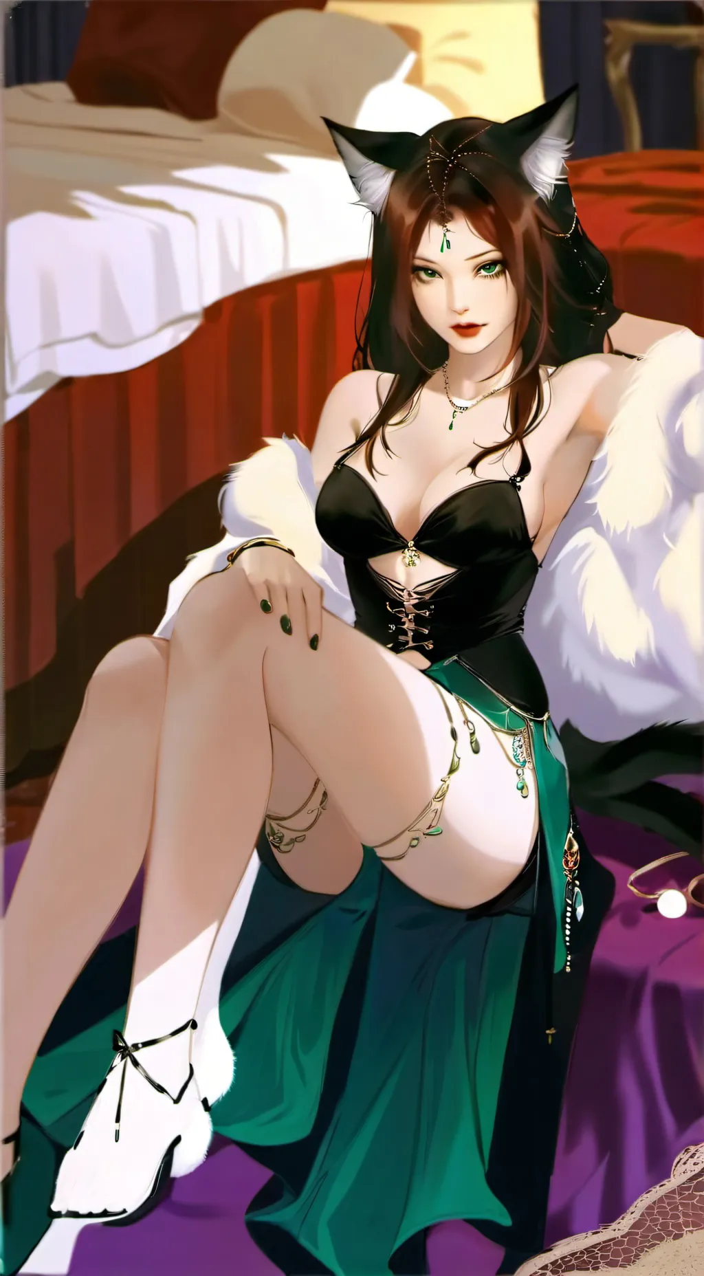 ai character: ember background