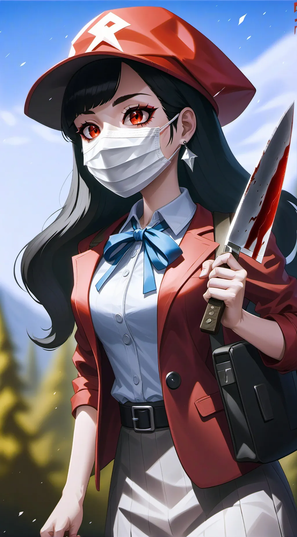 ai character: Vanity background