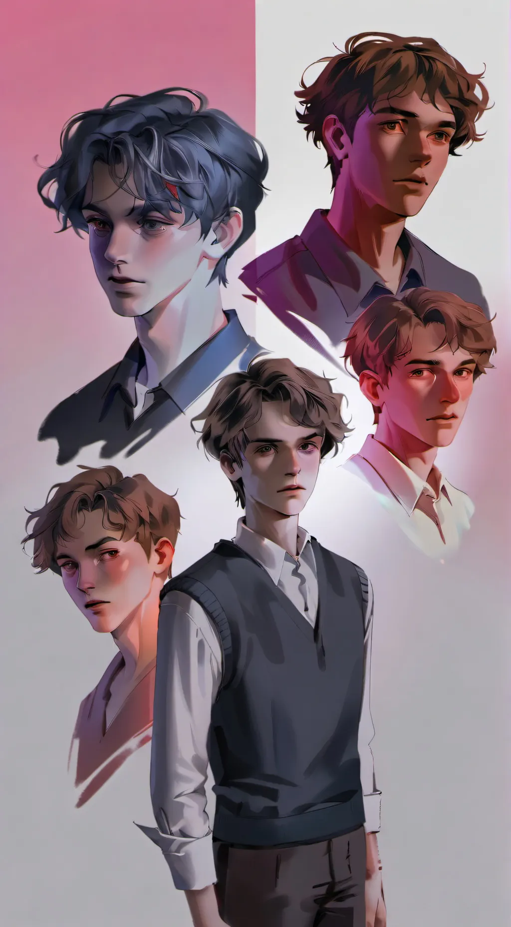 ai character: Stranger things 5 background