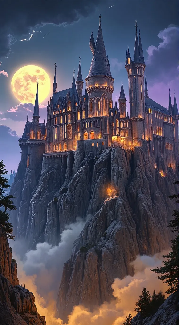 ai character: Hogwarts background