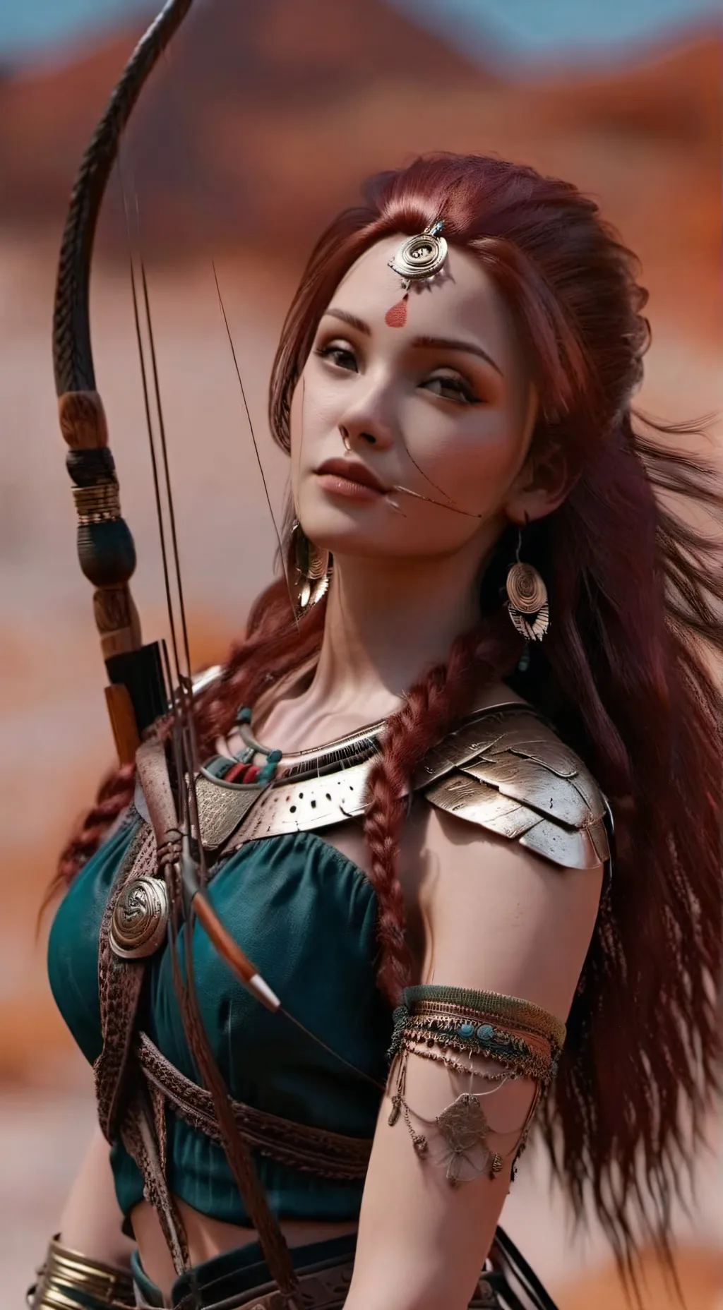 ai character: Aloy background