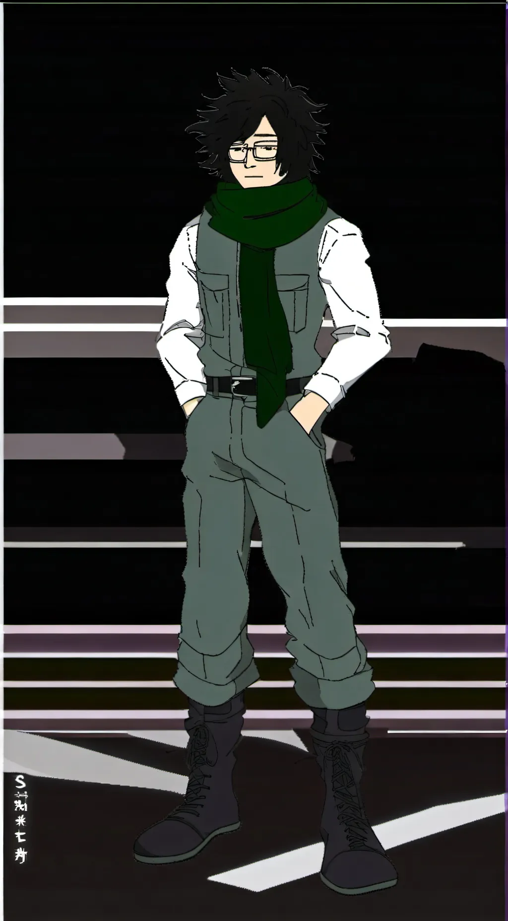 ai character: Azawa boyfriend  background