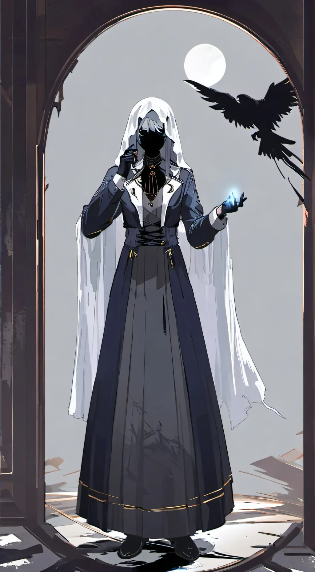 ai character: dw GHOST VS HUNDER background