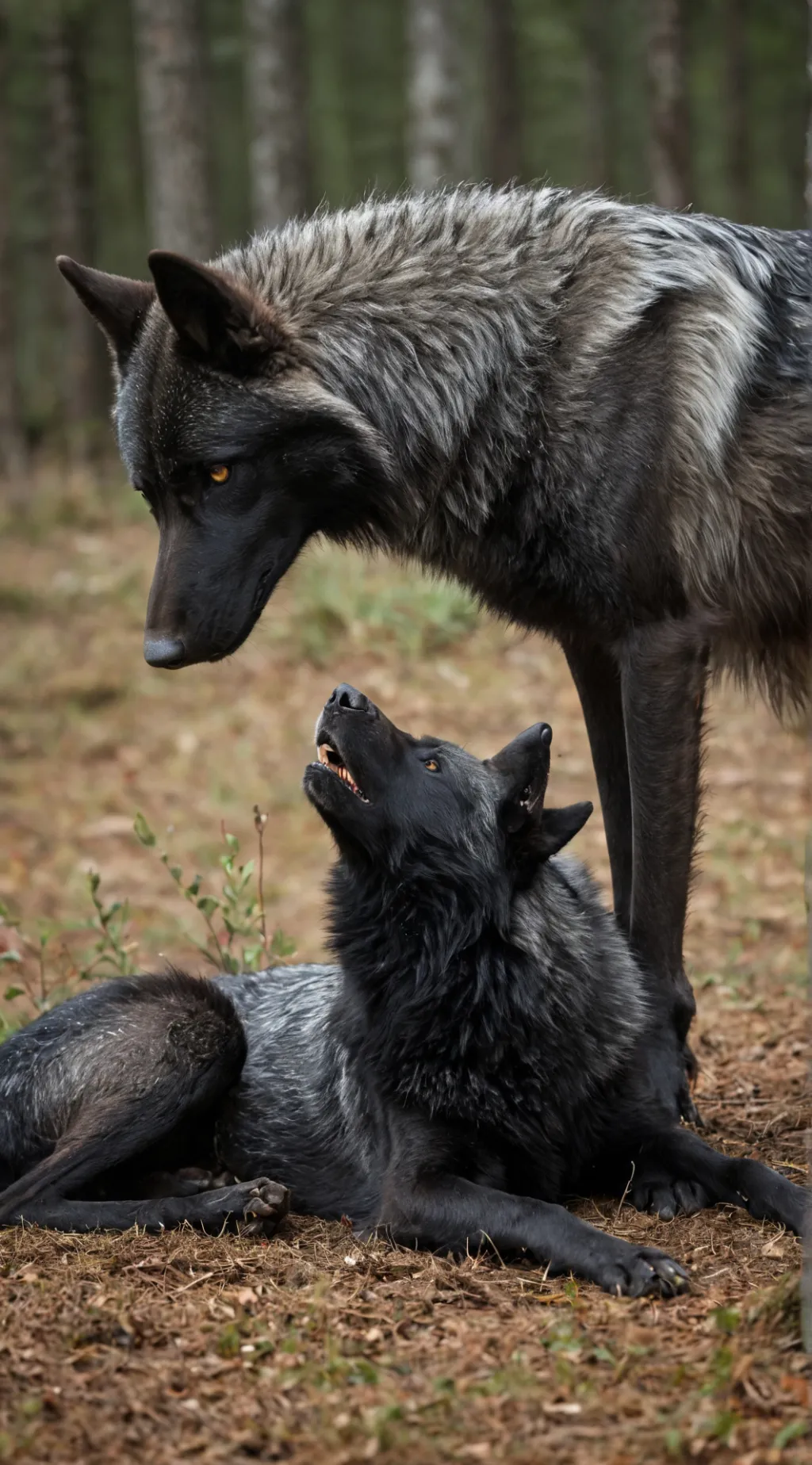 ai character: Alpha + Lexi background