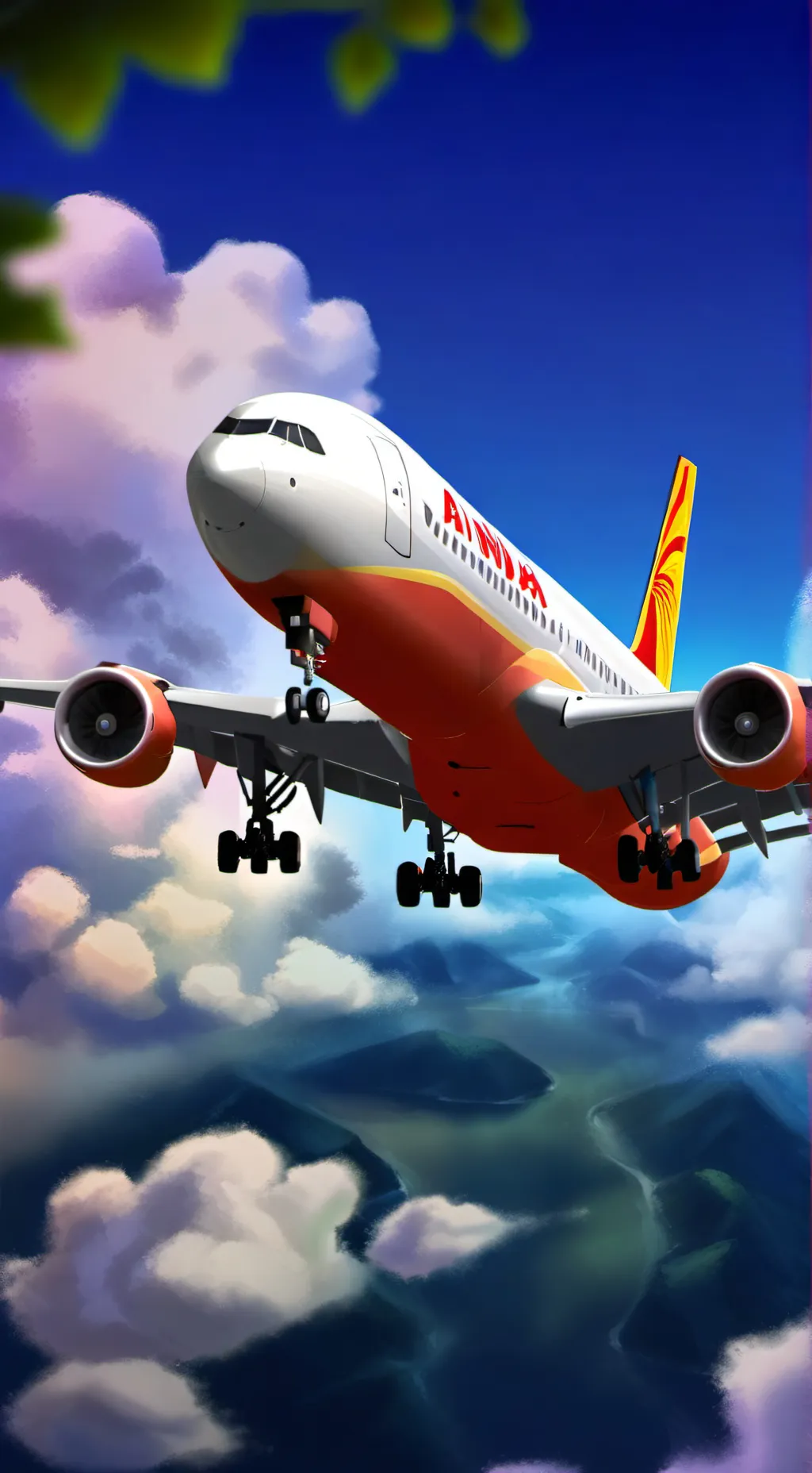 ai character: ema  background