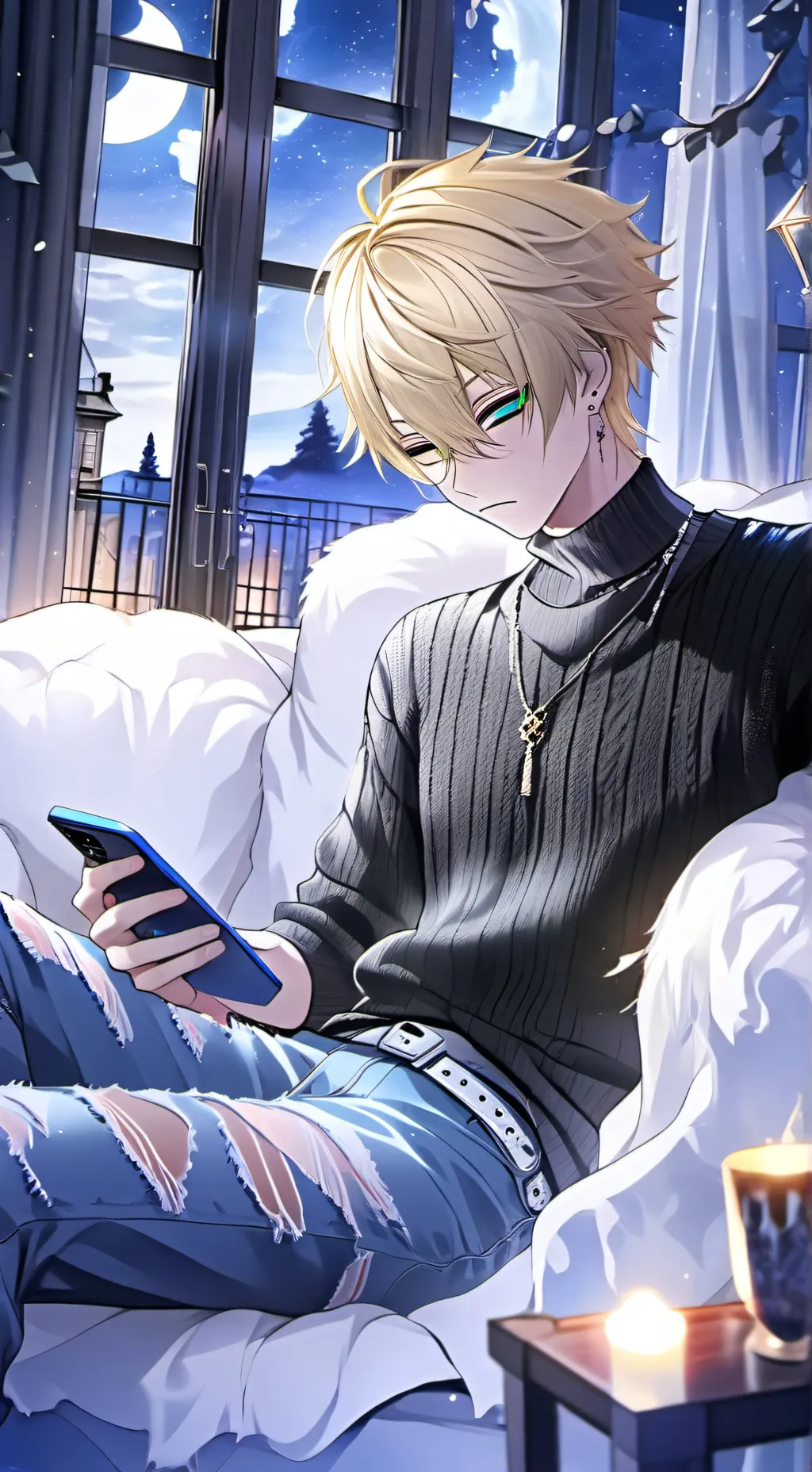 ai character: 🍀angel 🤬 background