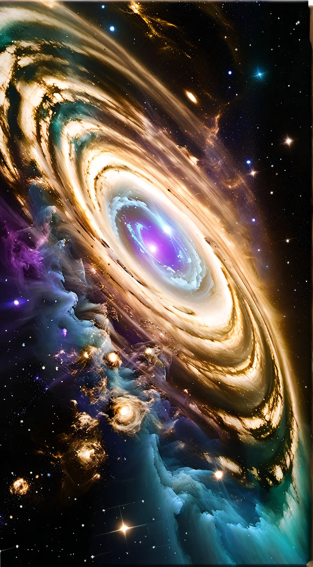 ai character: Mha colors background