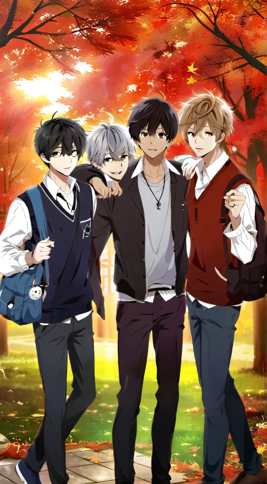 ai character: братья background