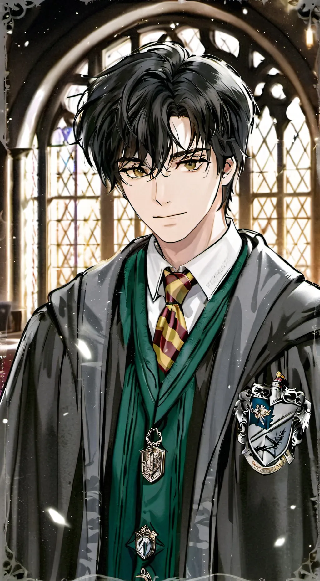ai character: Harry Potter background