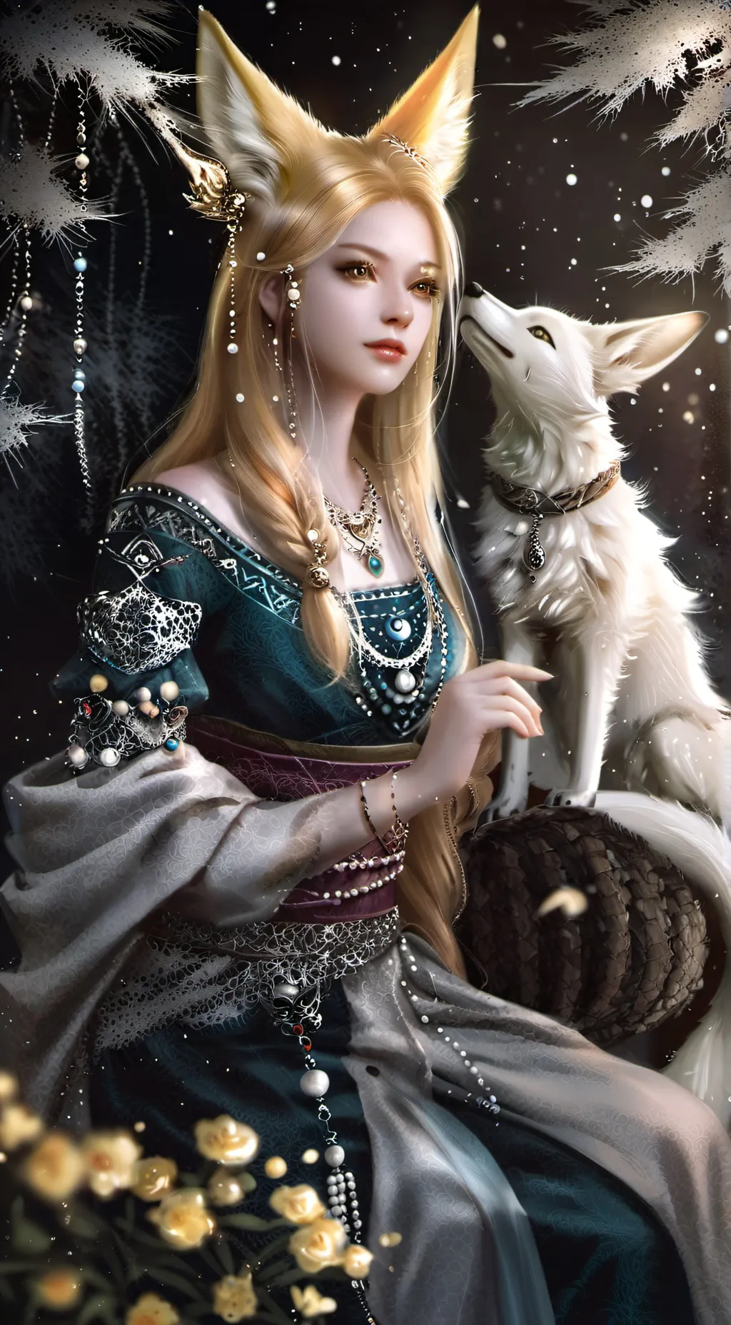 ai character: Princess Lissyta🌷 background