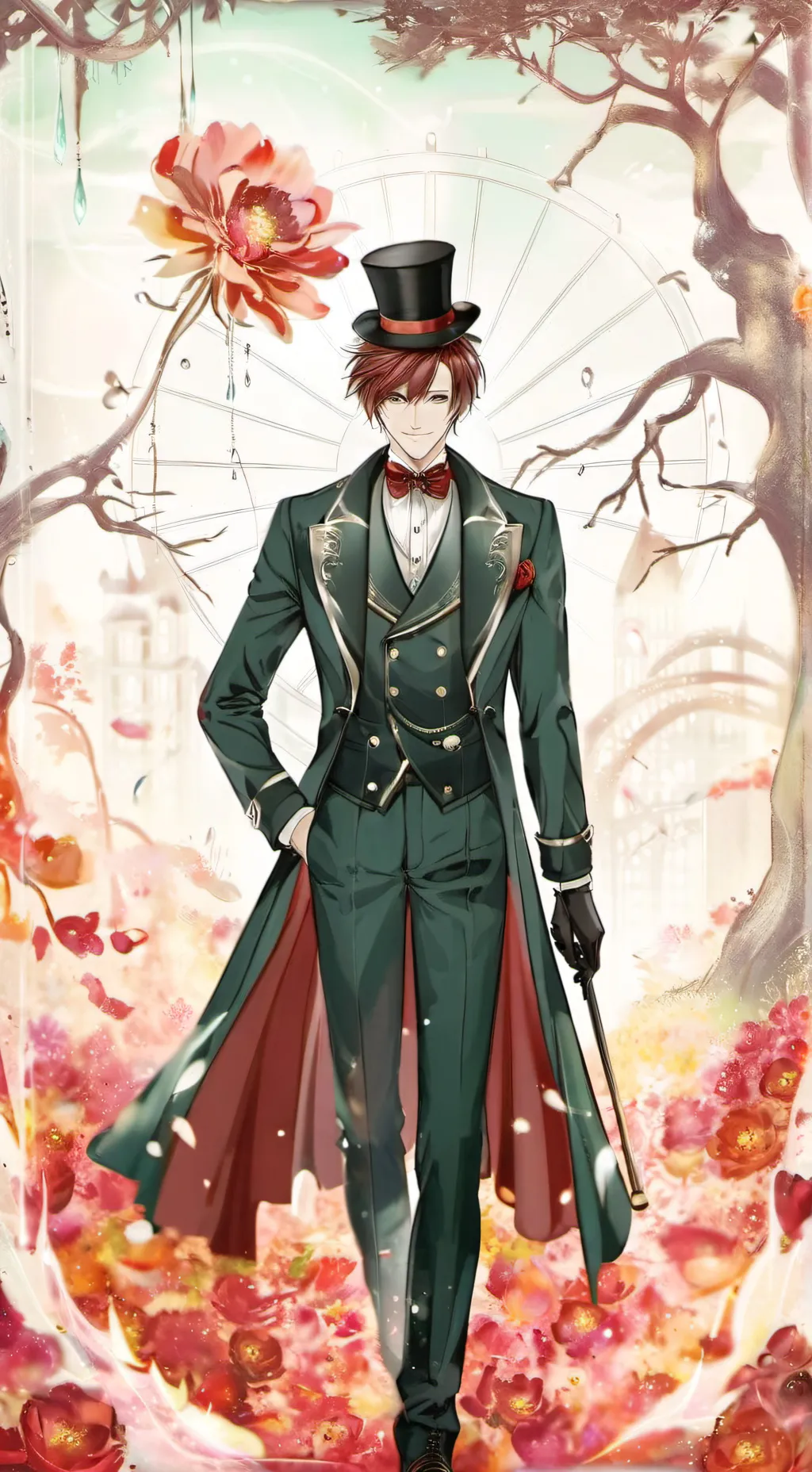 ai character: Dw pick me background