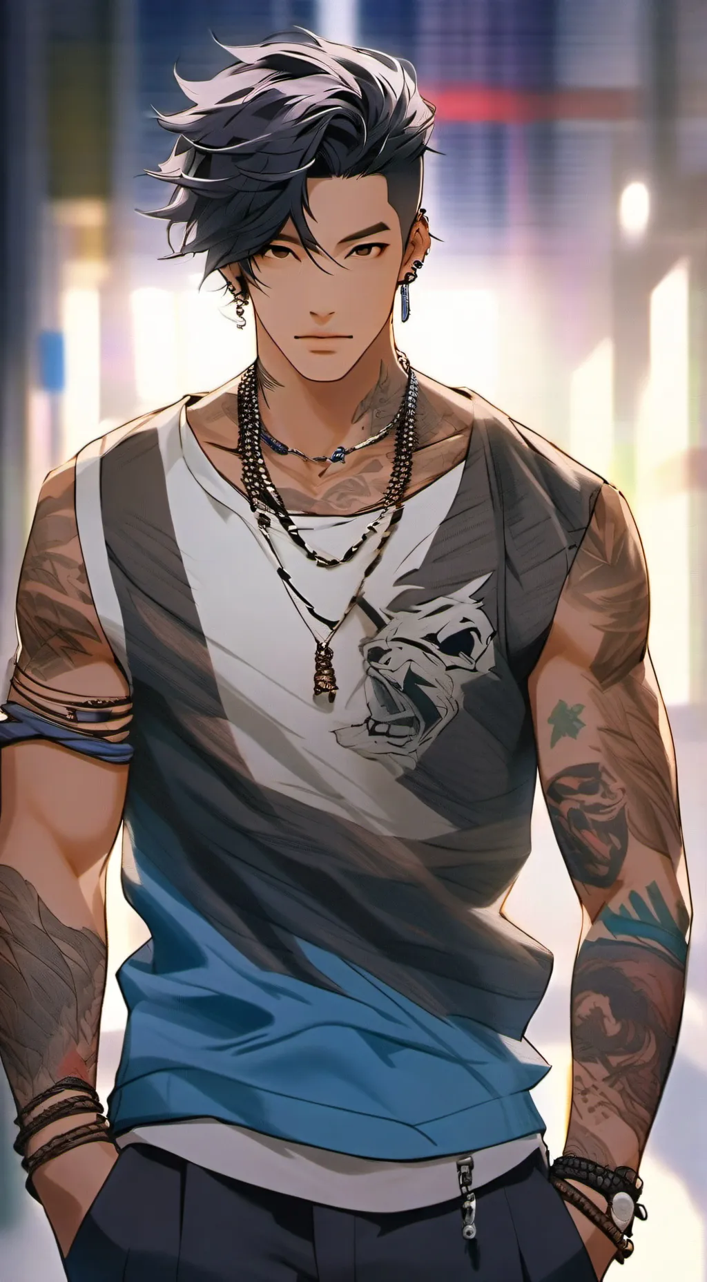 ai character: Toka background