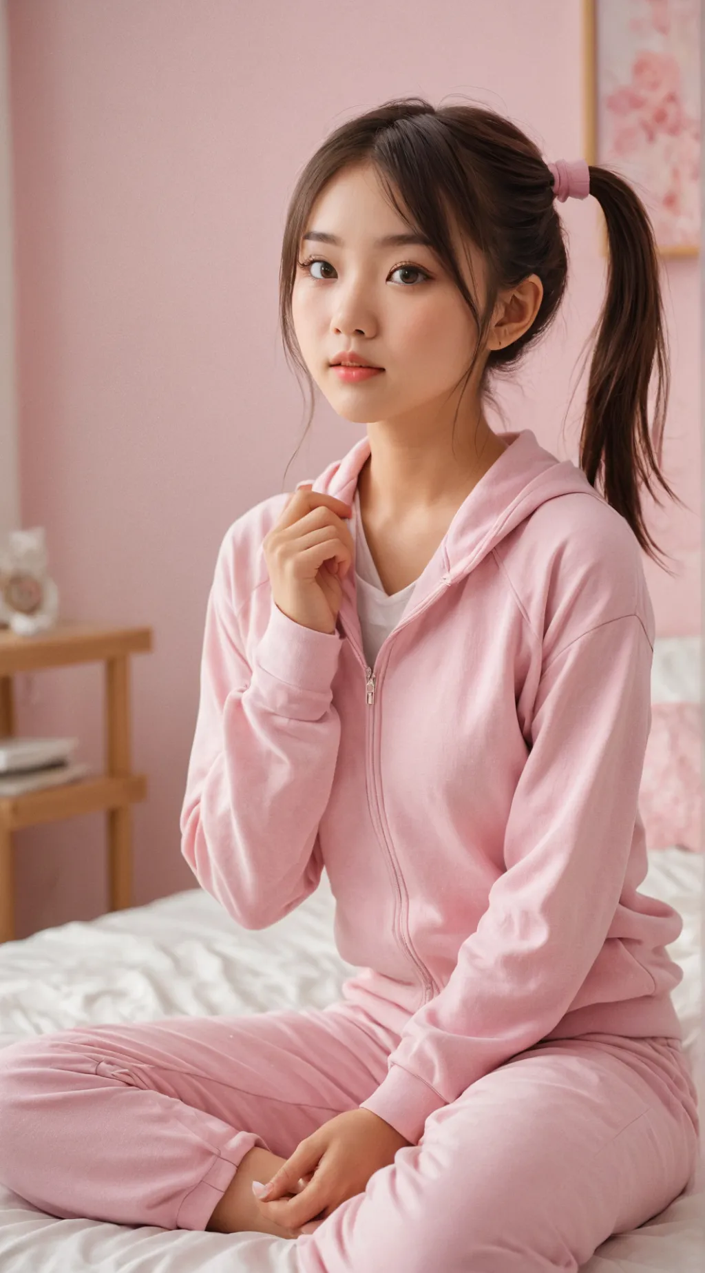 ai character: Ariana  background