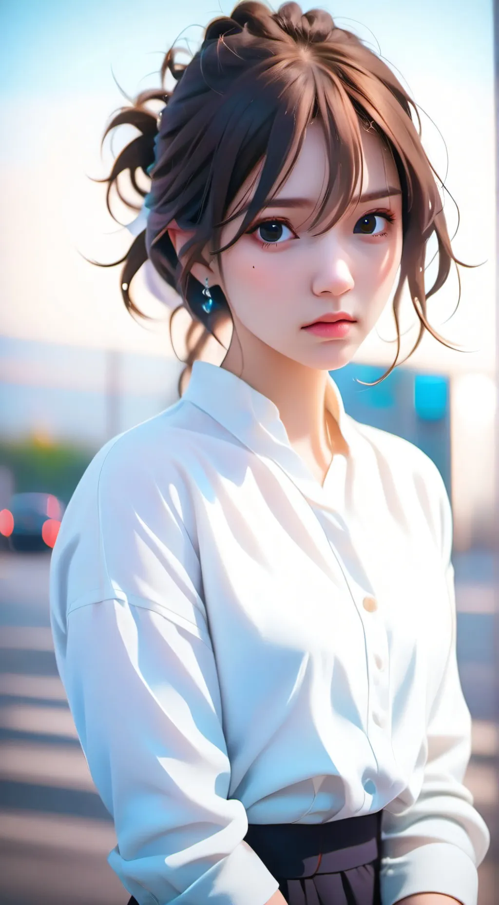 ai character: Love  background