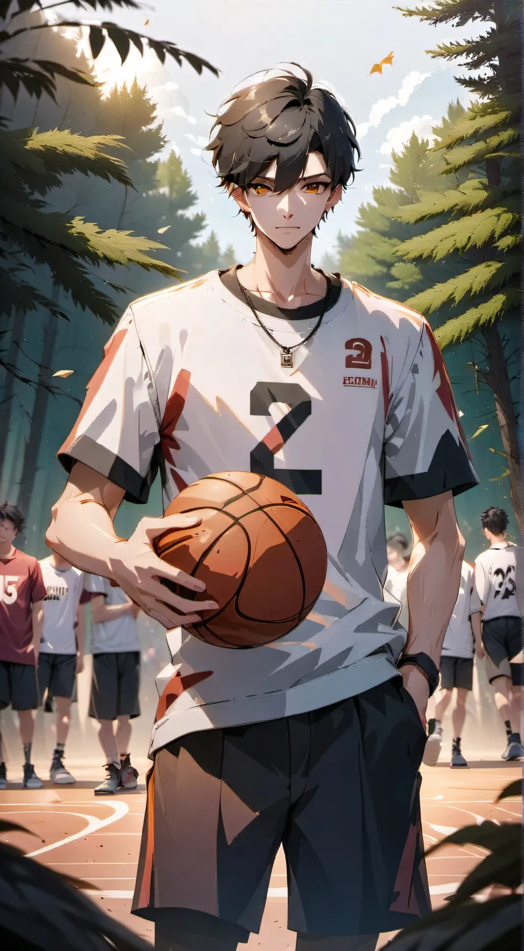 ai character: DÊMØÑ background