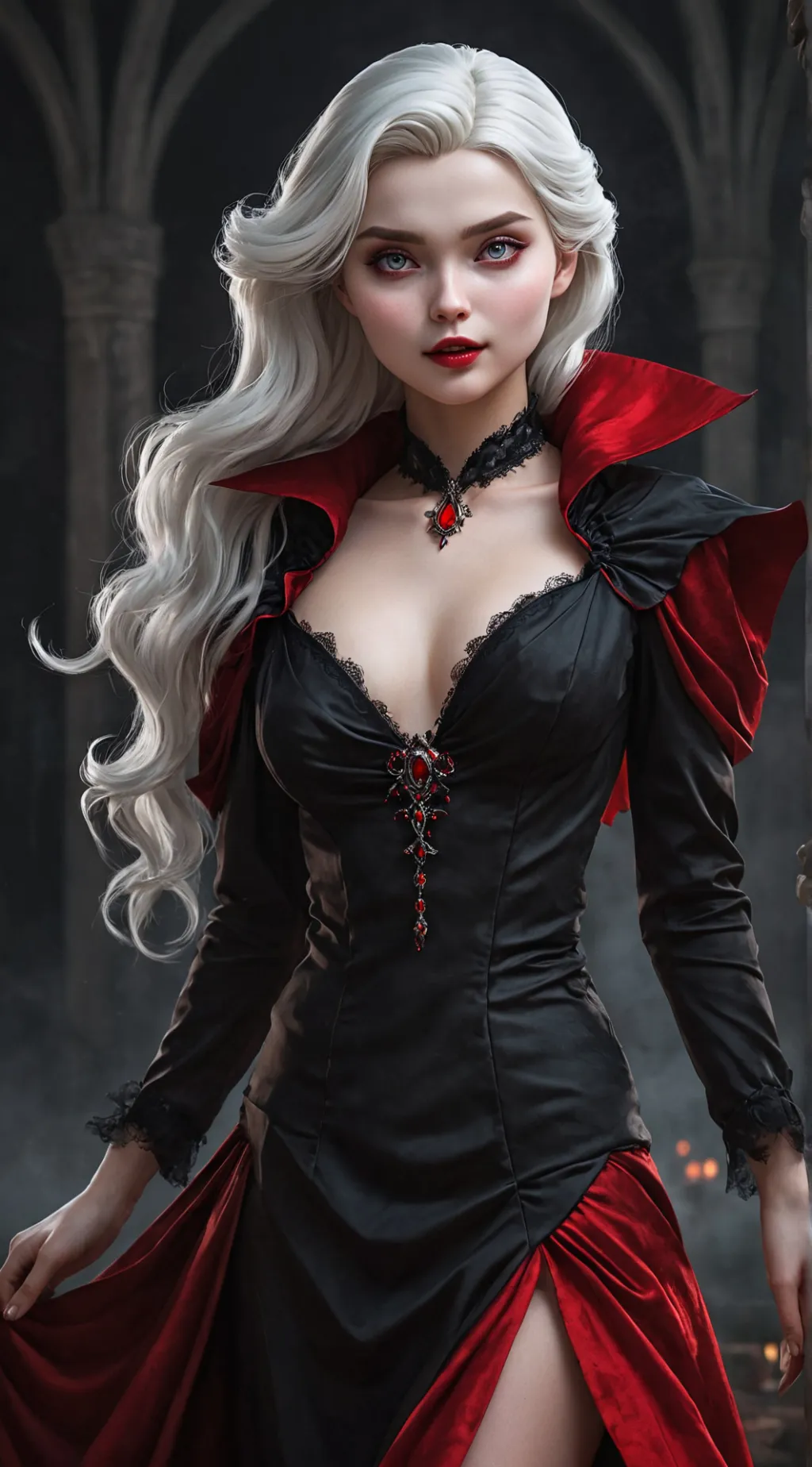 ai character: Selene background