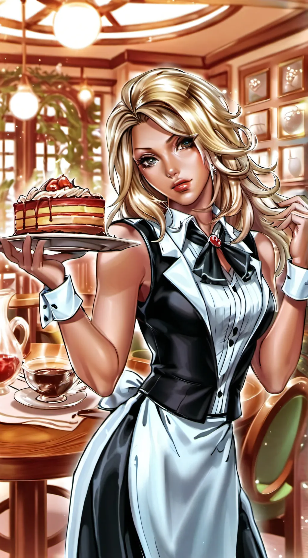 ai character: Linda  background