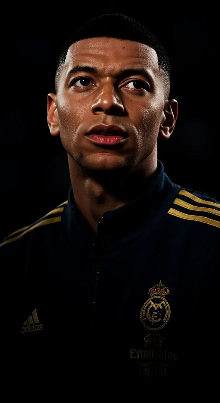 ai character: mbappe  background