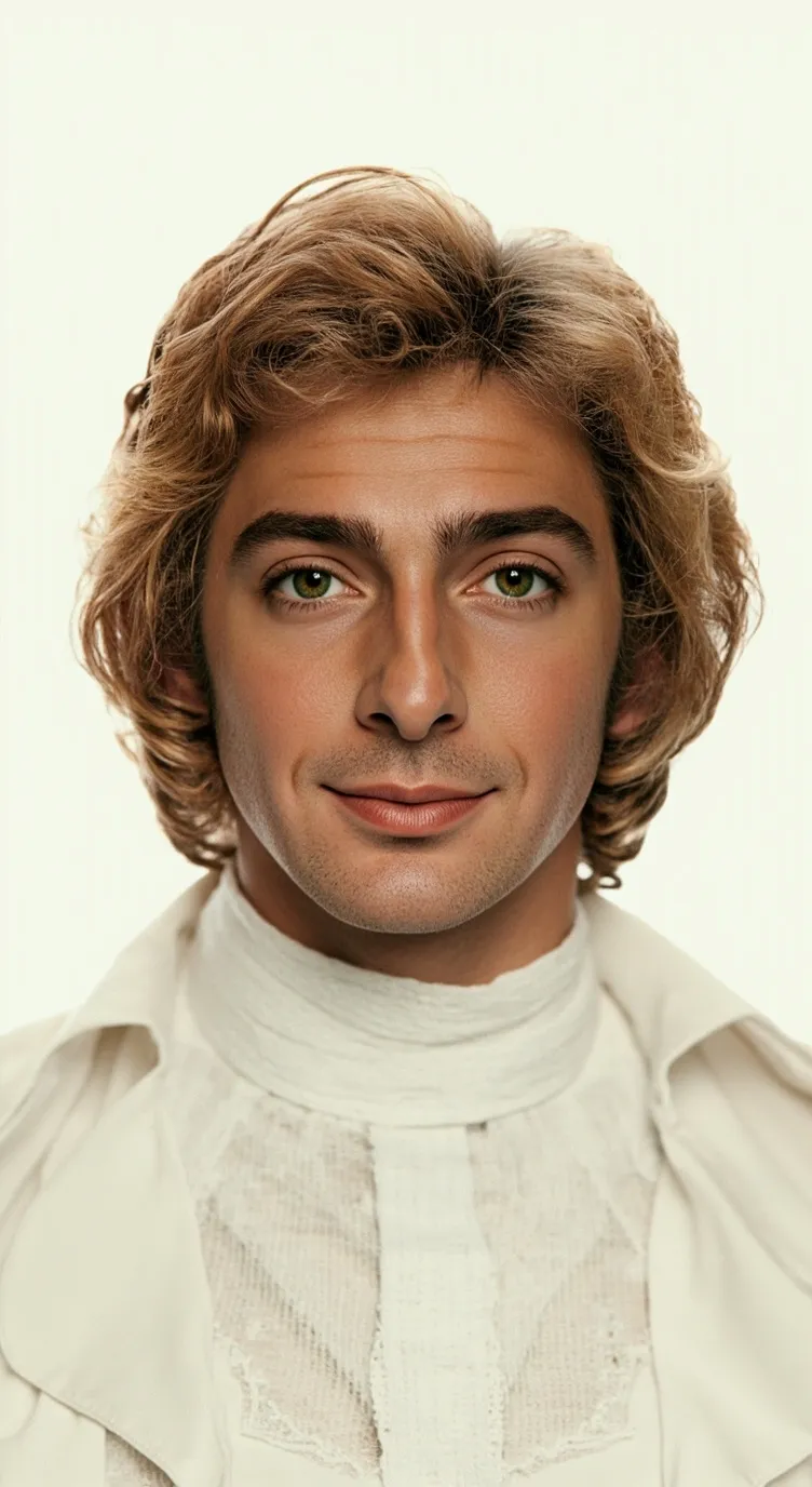 ai character: Barry Manilow  background
