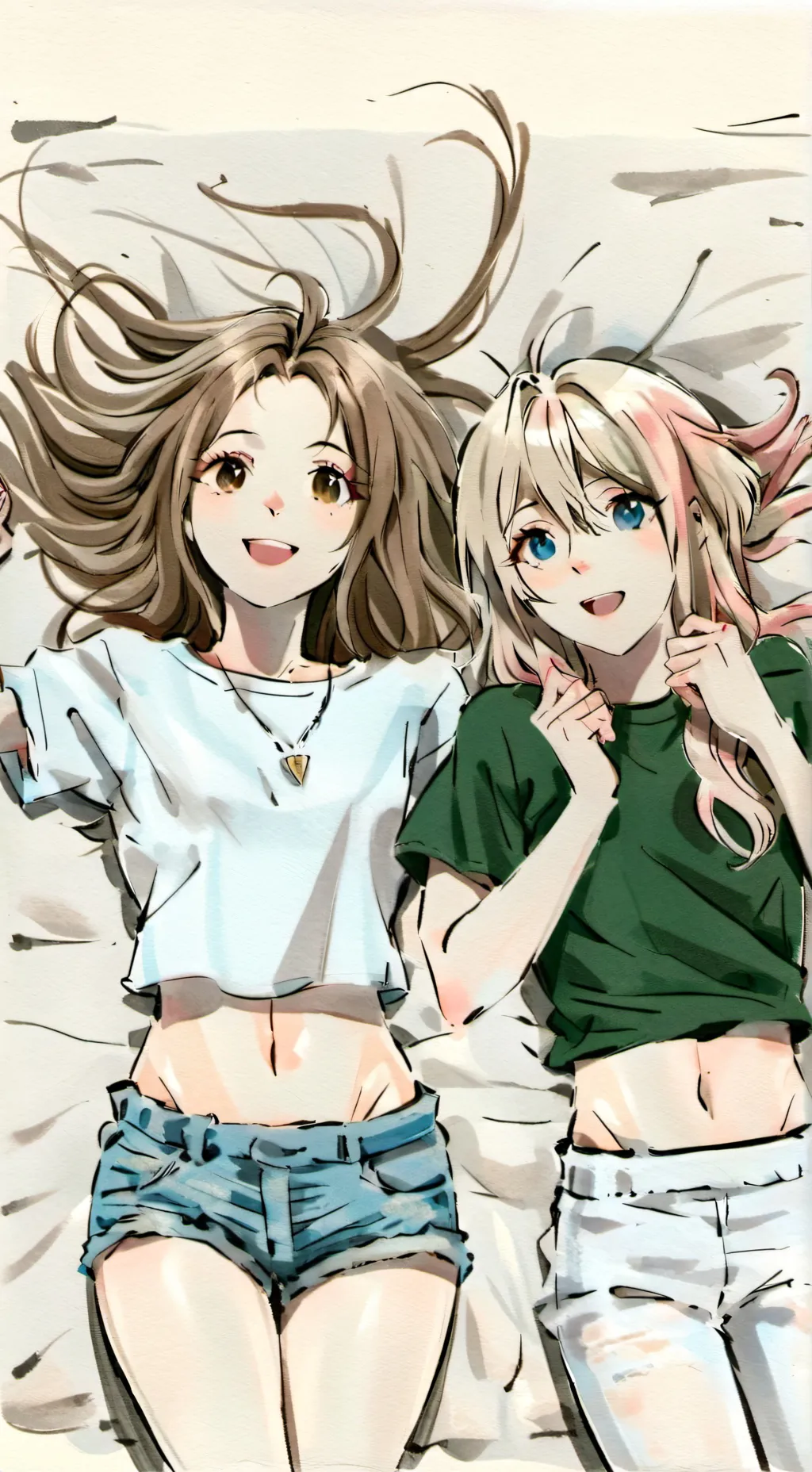 ai character: Violet  background