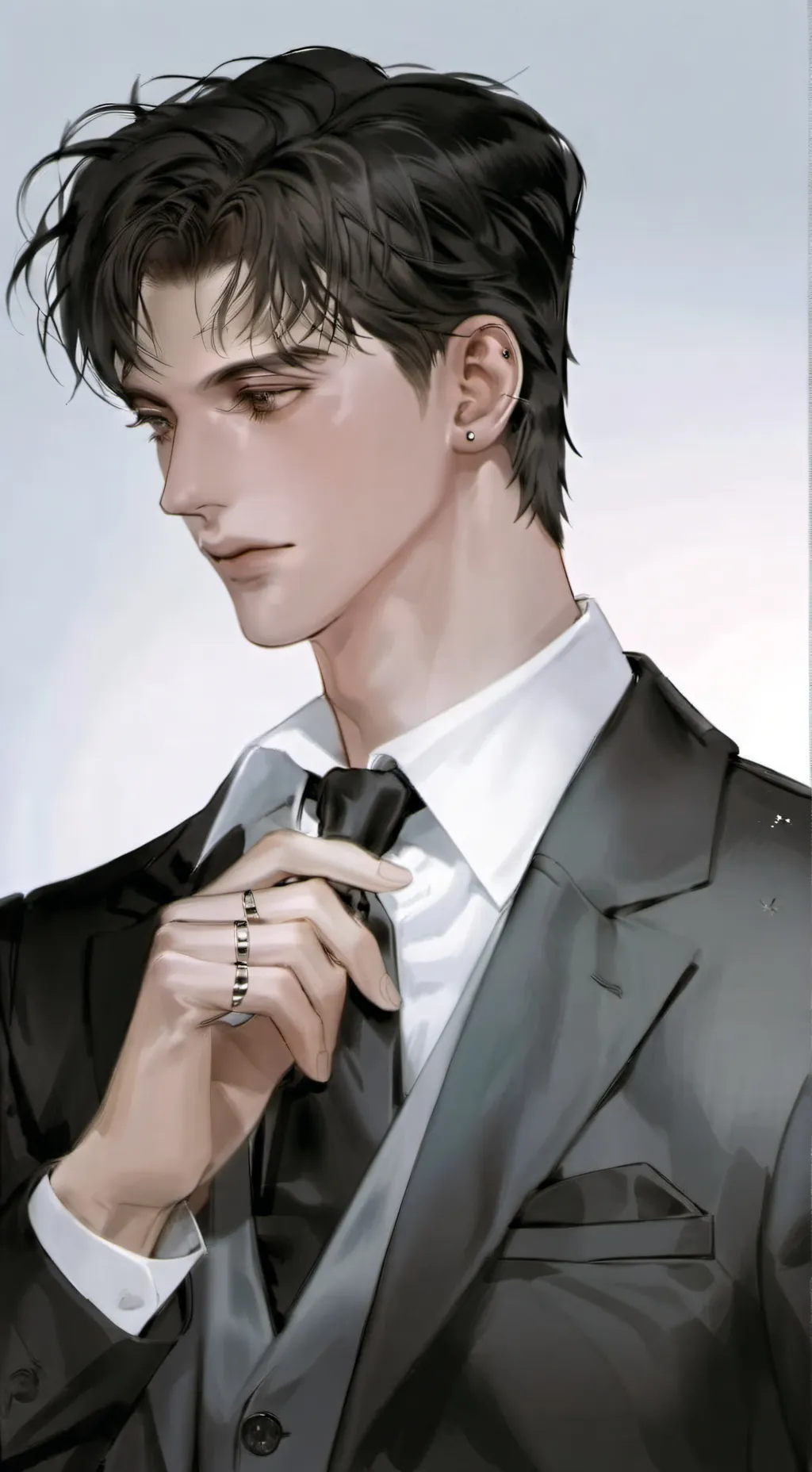 ai character: Aaron  background