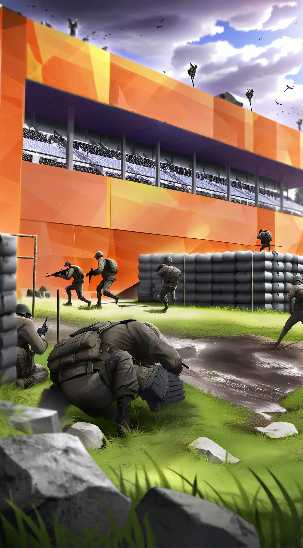 ai character: Cod background