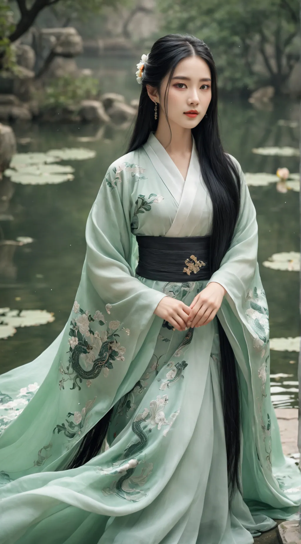 ai character: Bai Suzhen background