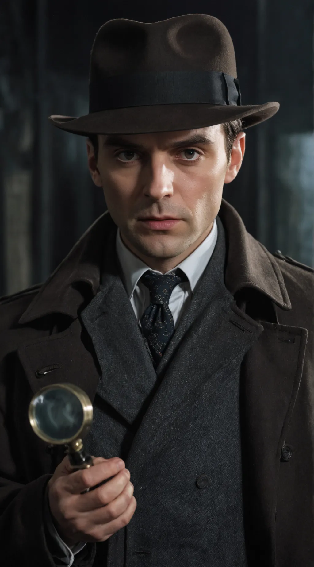 ai character: Detective Doll background