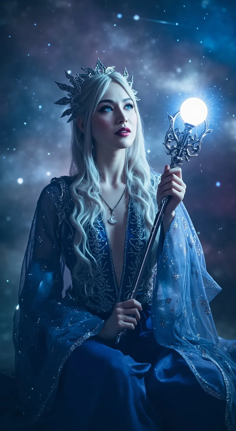 ai character: Luna background