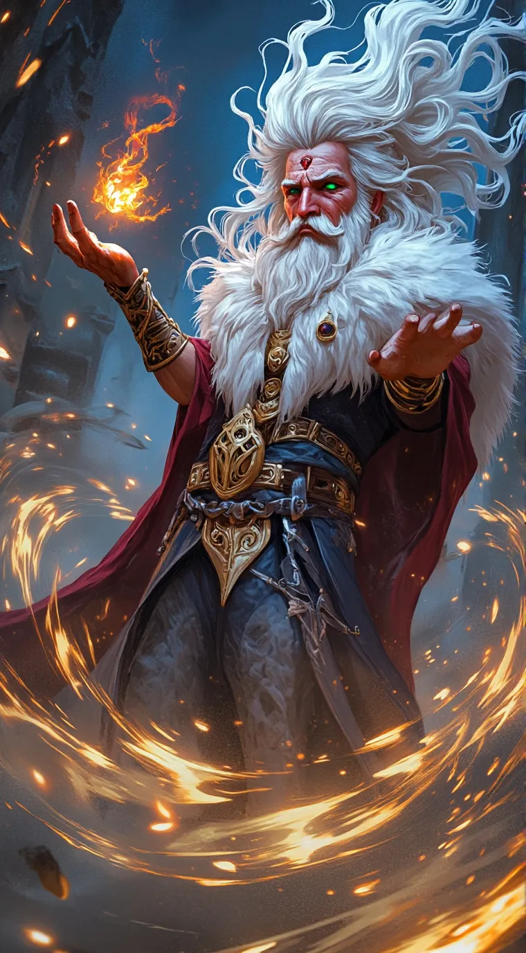 ai character: a lua acorda  background