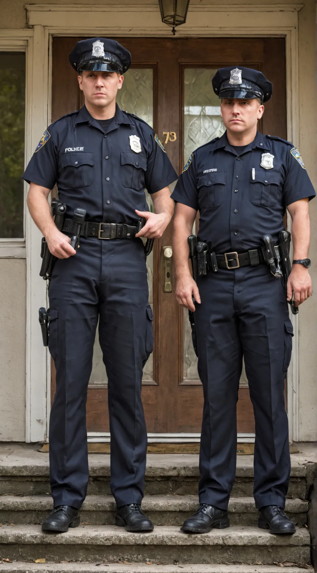 ai character: Police Bad News background