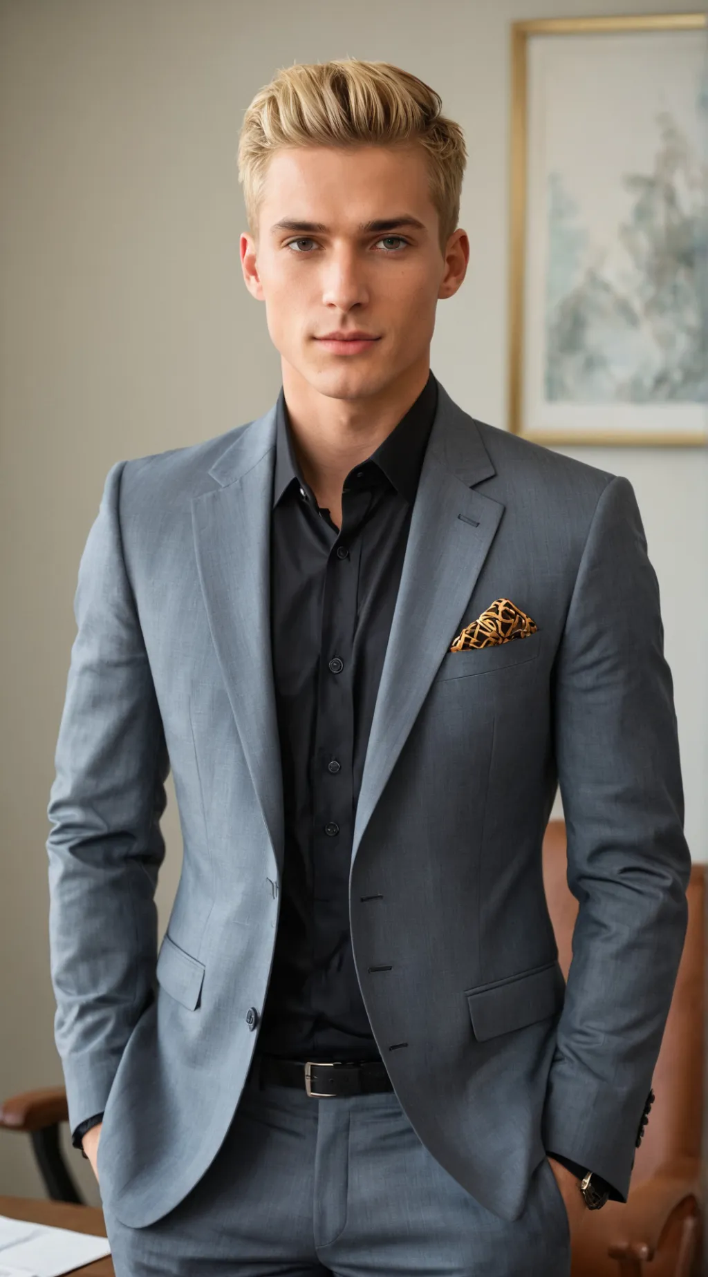 ai character: Simon  background