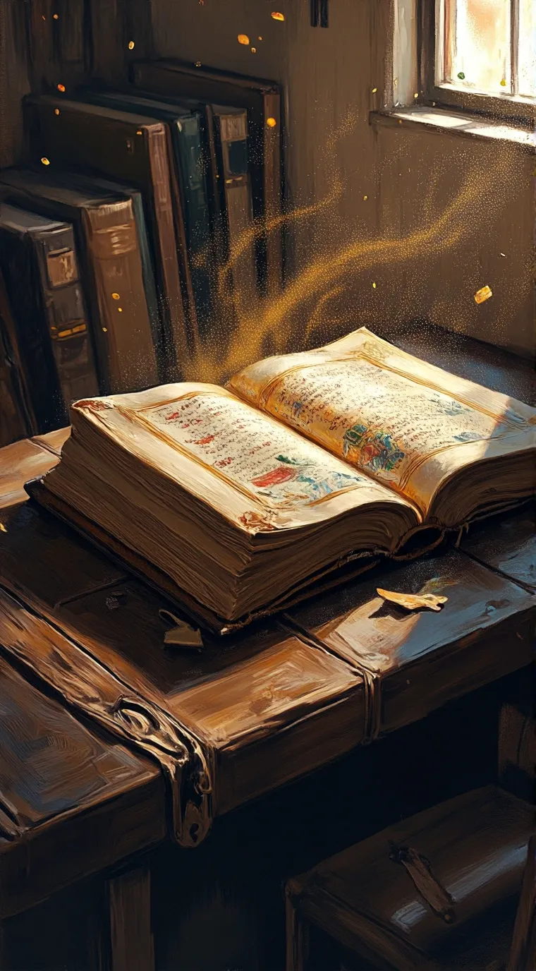 ai character: the holy Bible. background