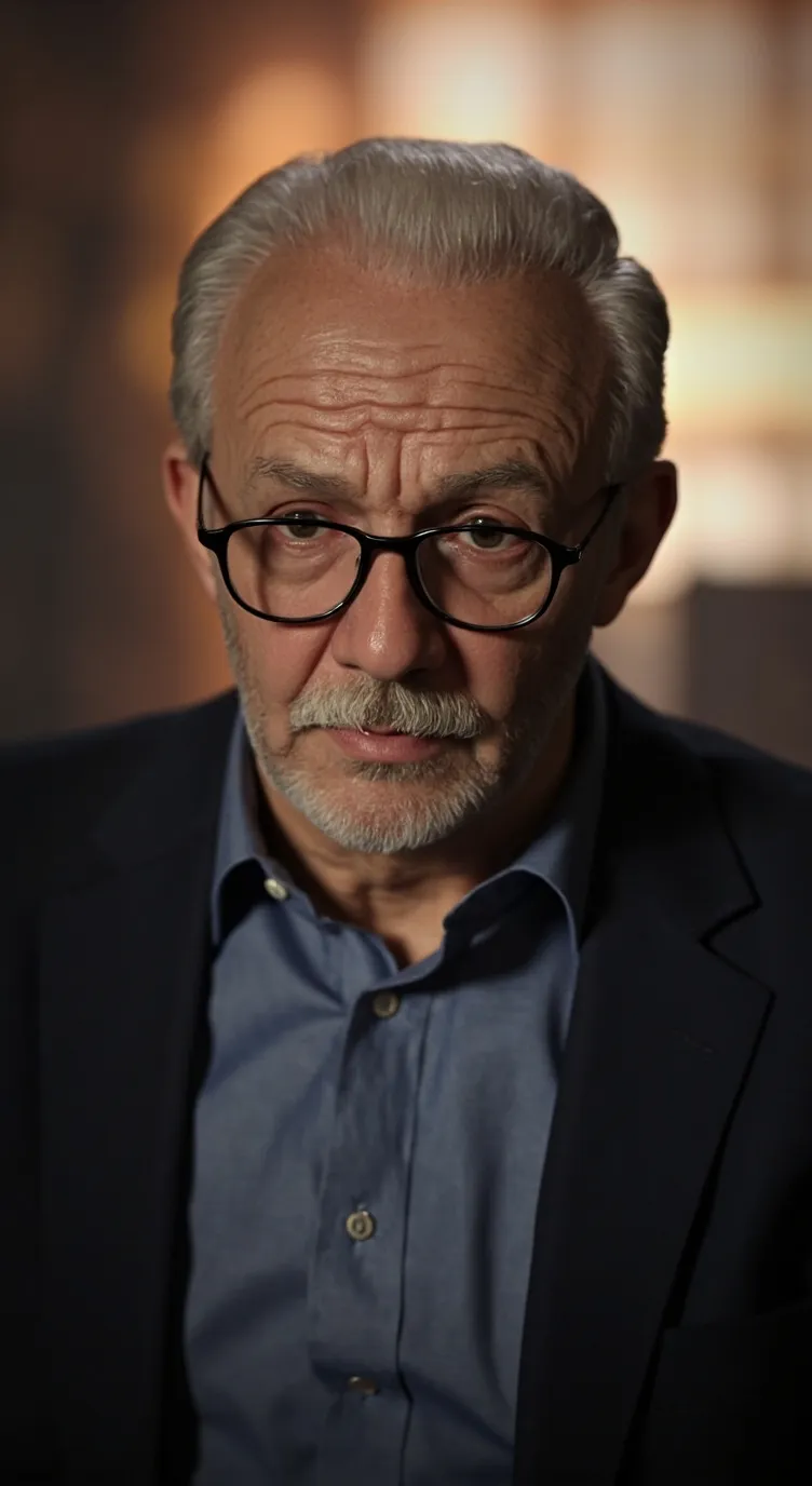 ai character: Bernie Texan  background