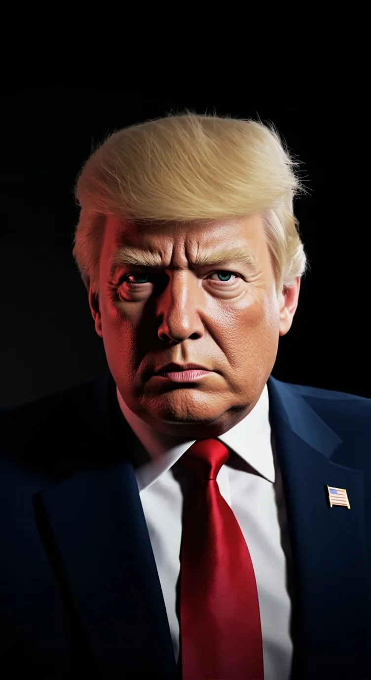 ai character: Donald trump background