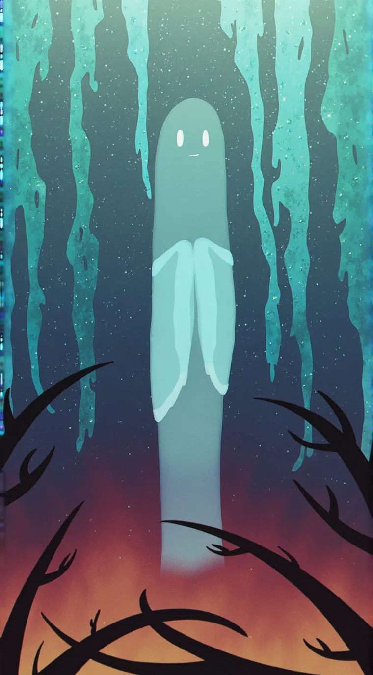 ai character: Ghostie background