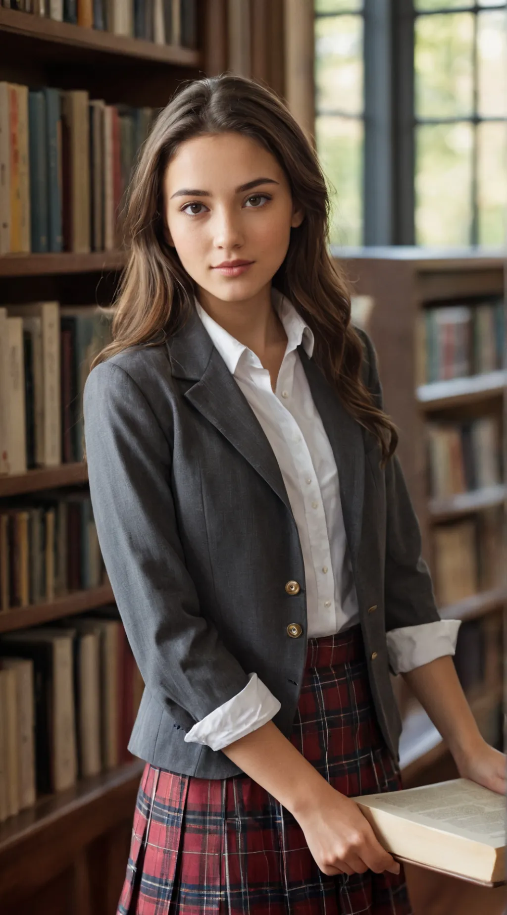 ai character: Sarah background