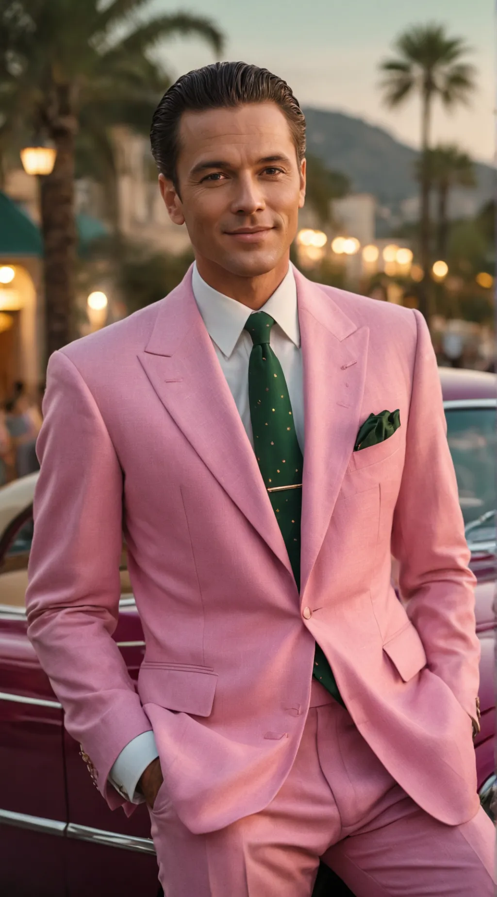 ai character: Jay Gatsby background